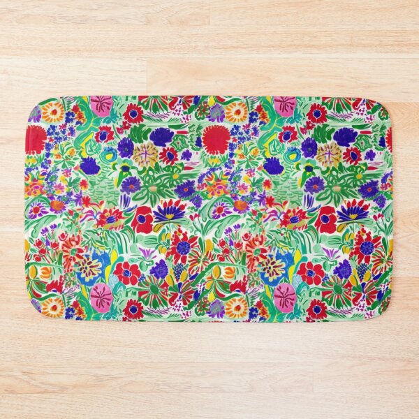 Item preview, Bold Floral inspired by Matisse designed and sold by woodlarks.