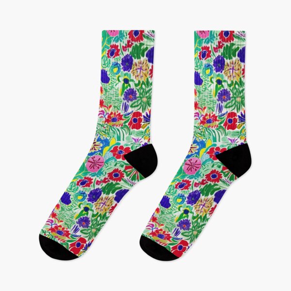 Item preview, Bold Floral inspired by Matisse designed and sold by woodlarks.