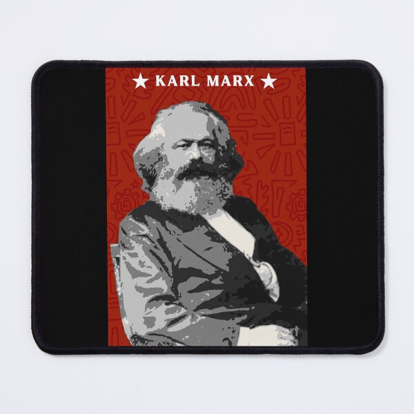 Item preview, Retro Karl Marx Portrait - no border designed and sold by BluebellPainter.