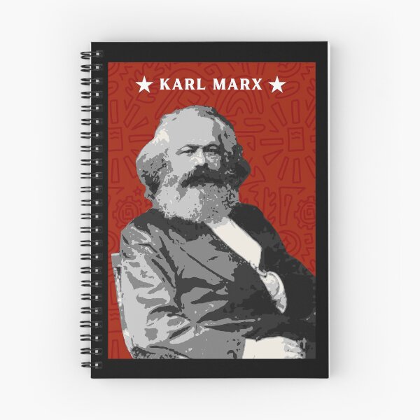 Item preview, Retro Karl Marx Portrait - no border designed and sold by BluebellPainter.
