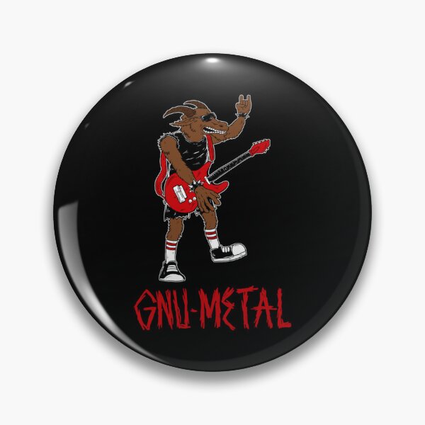 Artikelvorschau, Gnu-Metallwesentliches T-Shirt entworfen und verkauft von lliquegebrabt.