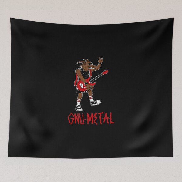 Item preview, Gnu Metal Essential T-Shirt designed and sold by lliquegebrabt.