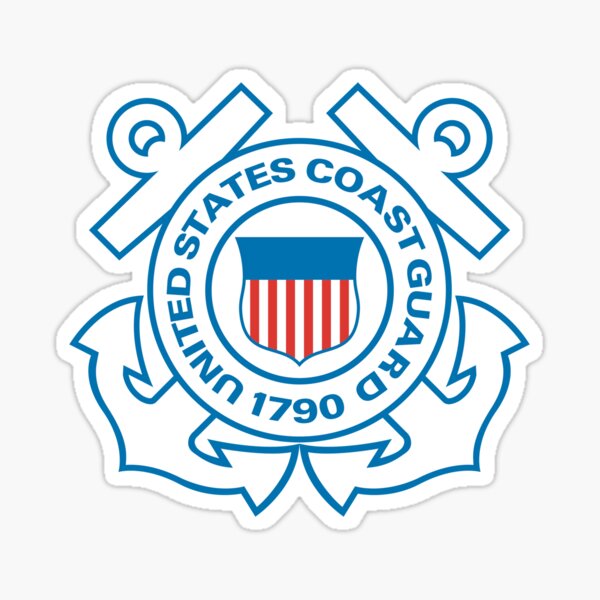Item preview, US coast guard emblem designed and sold by bumblethebee.