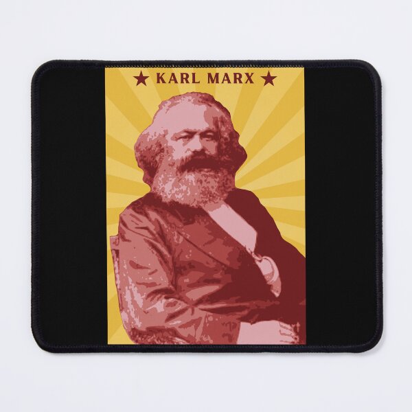 Item preview, Retro Karl Marx Portrait - no border designed and sold by BluebellPainter.