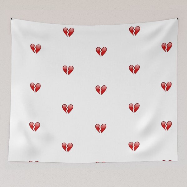 Item preview, a broken heart   designed and sold by Inkandmadnes.