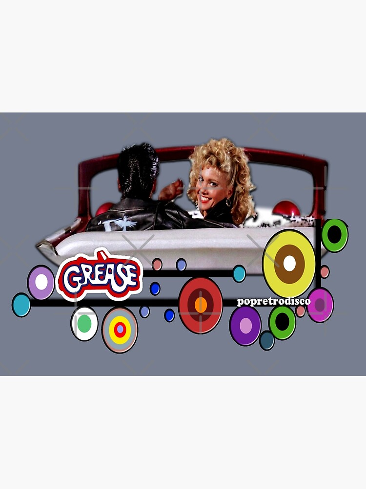 "Grease Movie Olivia NewtonJohn John Travolta " Poster for Sale by