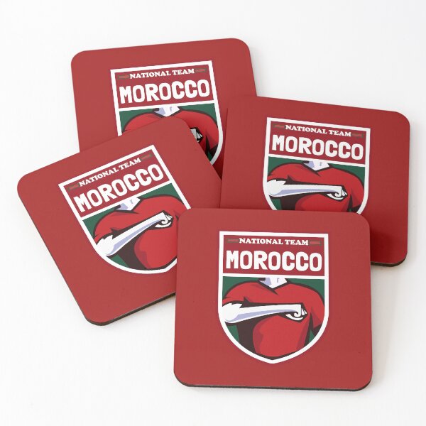 Item preview, Morocco National Team Logo designed and sold by Salukeart.
