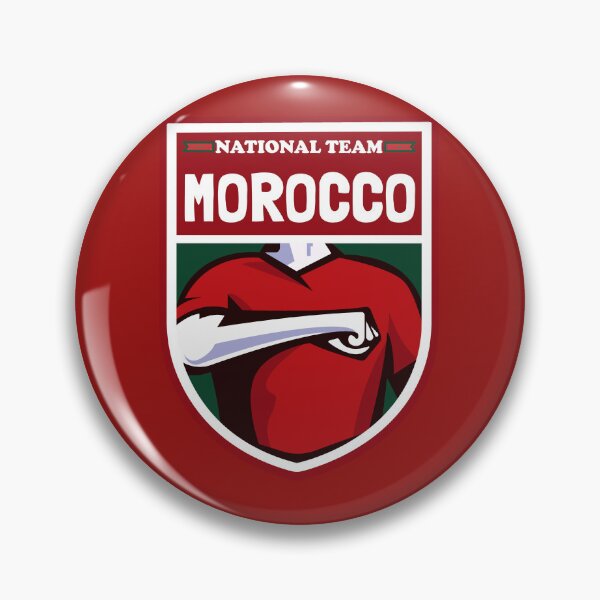Item preview, Morocco National Team Logo designed and sold by Salukeart.