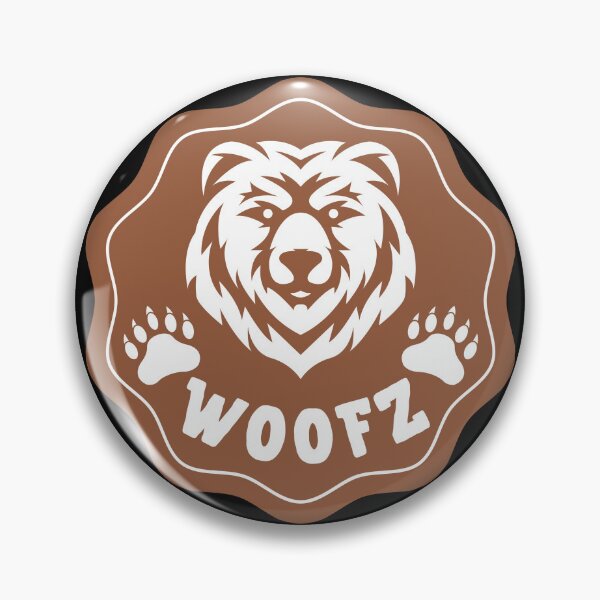Item preview, Woofz® Bear Paws Claws Official Logo Brown Grizzly  designed and sold by woofz.