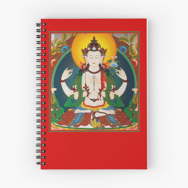 Item preview, TIBETAN ART : Vintage Buddha Avalokiteshvara Print designed and sold by posterbobs.
