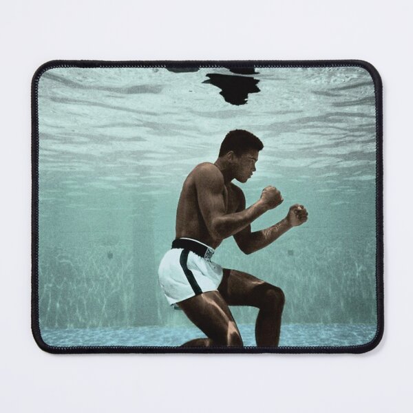 Item preview, Muhammad Ali Boxing Under Water Poster designed and sold by turnelli45.
