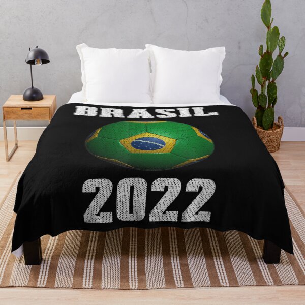 Item preview, Brasil Flag Soccer Jersey Football Graphic Design T-Shirt designed and sold by Blue-Rechard.