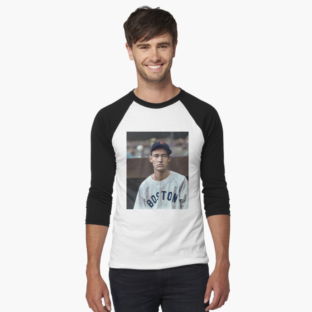 Ted Williams - Colorized Portrait Essential T-Shirt for Sale by Marina  Amaral