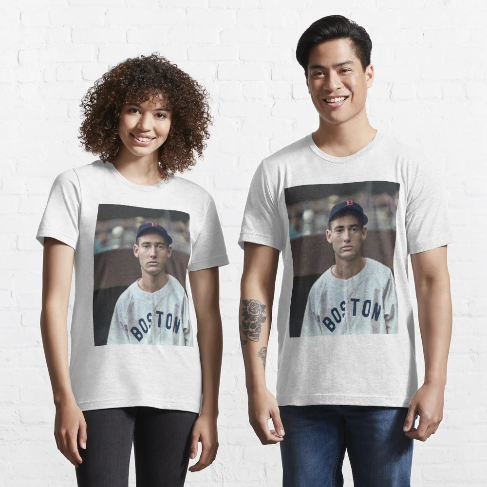 Ted Williams - Colorized Portrait Essential T-Shirt for Sale by Marina  Amaral