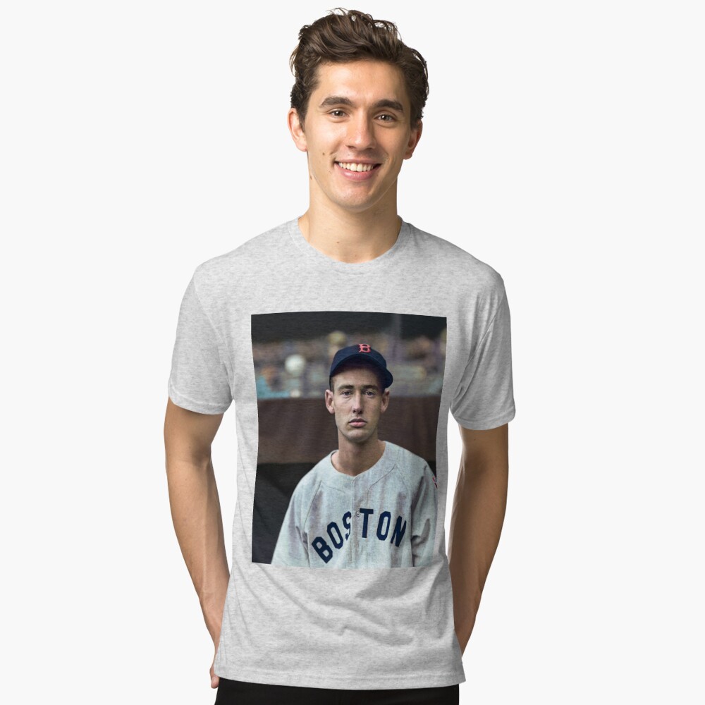 Ted Williams - Colorized Portrait Essential T-Shirt for Sale by Marina  Amaral