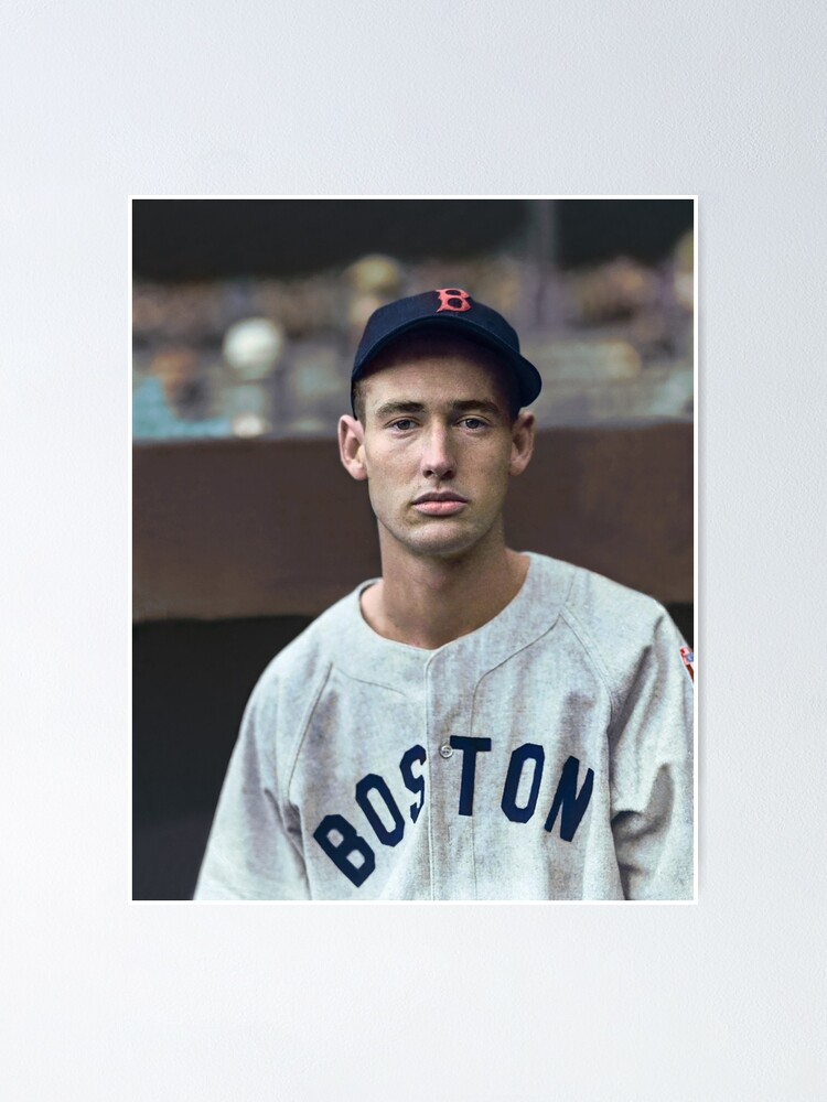 Ted Williams - Colorized Portrait | Greeting Card