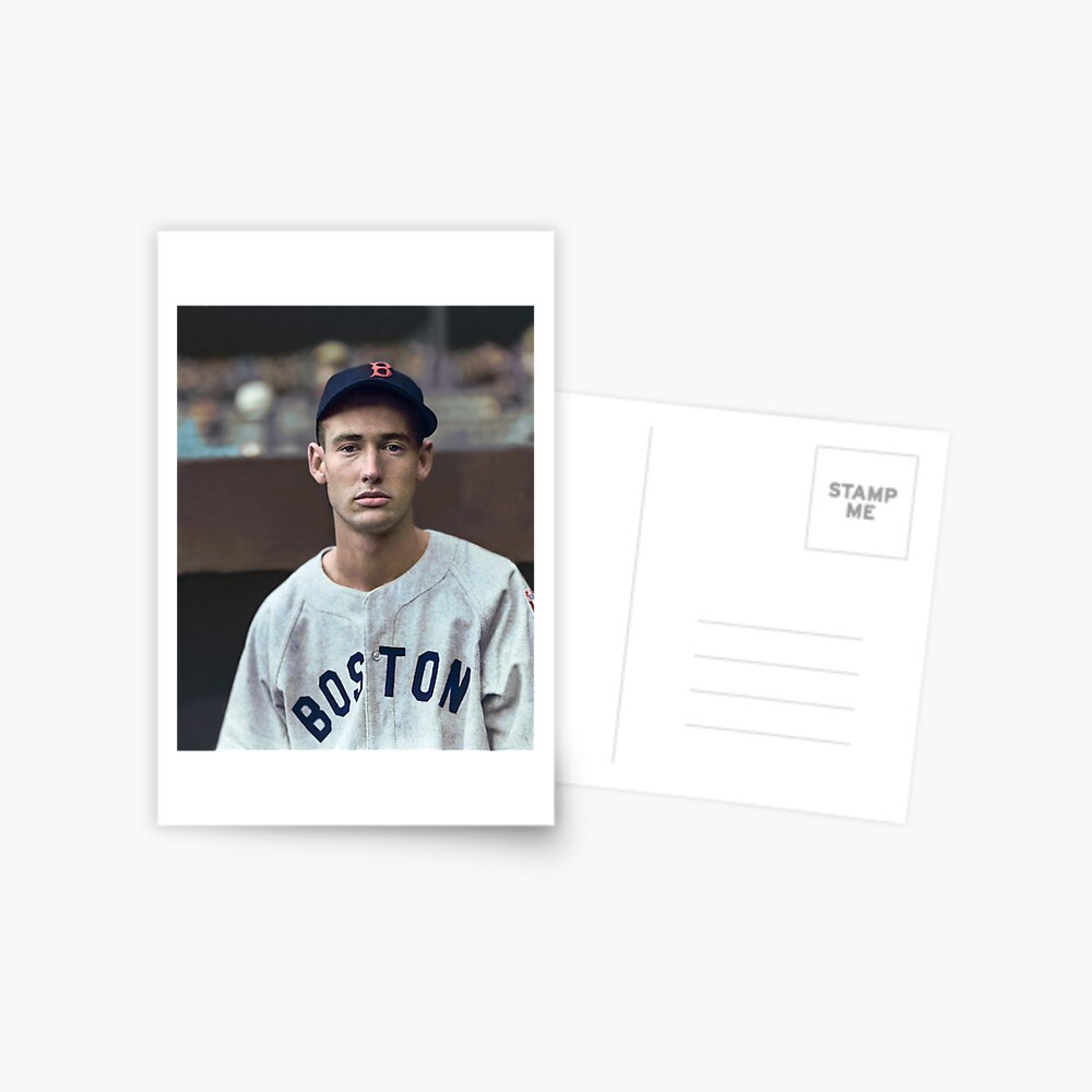 Ted Williams - Colorized Portrait | Greeting Card