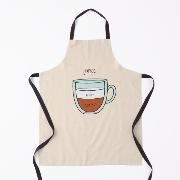 Item preview, Cute Hand Drawn Coffee Proportions - Lungo designed and sold by hotsaucefactory.