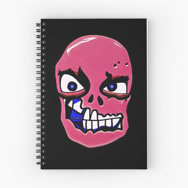 Item preview, Zombie Head Red Horror Sticker Illustrated  designed and sold by WonkaDunkaDunk.