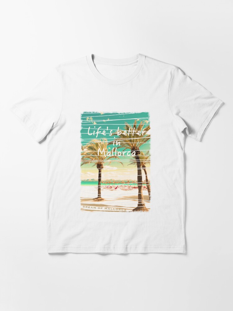 Alternative Ansicht von Das Leben ist auf Mallorca am schönsten Essential T-Shirt