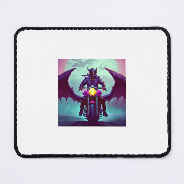 Item preview, Synthwave Dragon Biker designed and sold by Mr-Stein.
