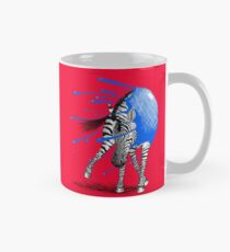 Taza clásica Inked zebra