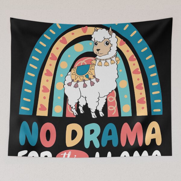 Item preview, No Drama For This Llama designed and sold by Si Pakne.