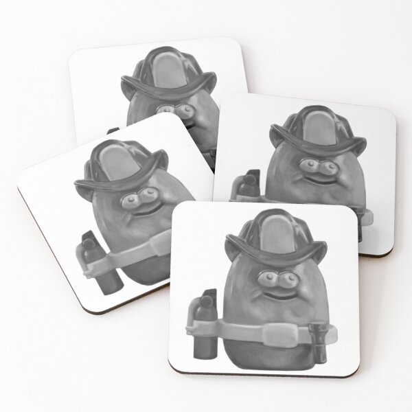 Item preview, Firefighting Nuggy designed and sold by rtowneart.