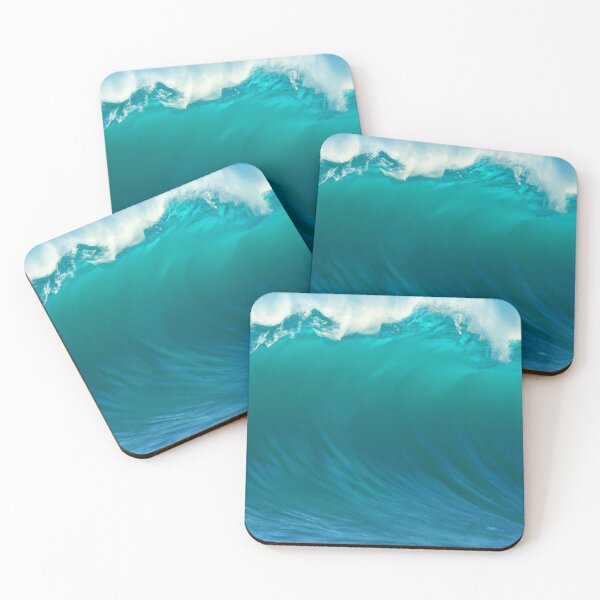 Item preview, Big Waves Sticker designed and sold by Naomi Gutierrez Parrish.