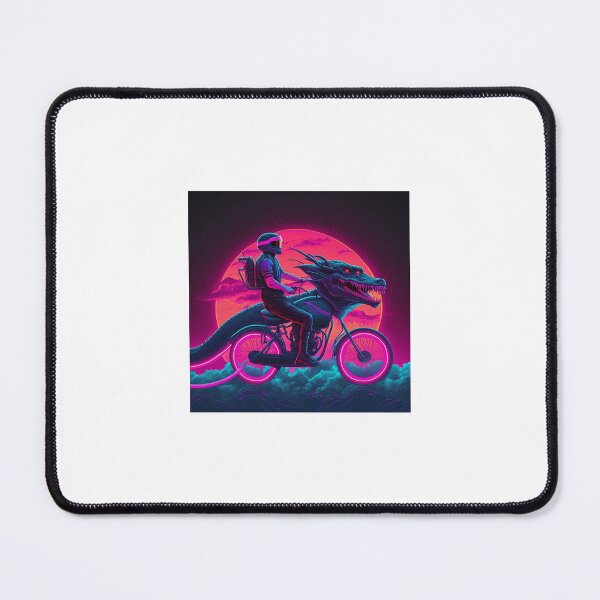 Item preview, Synthwave Dragon Biker designed and sold by Mr-Stein.