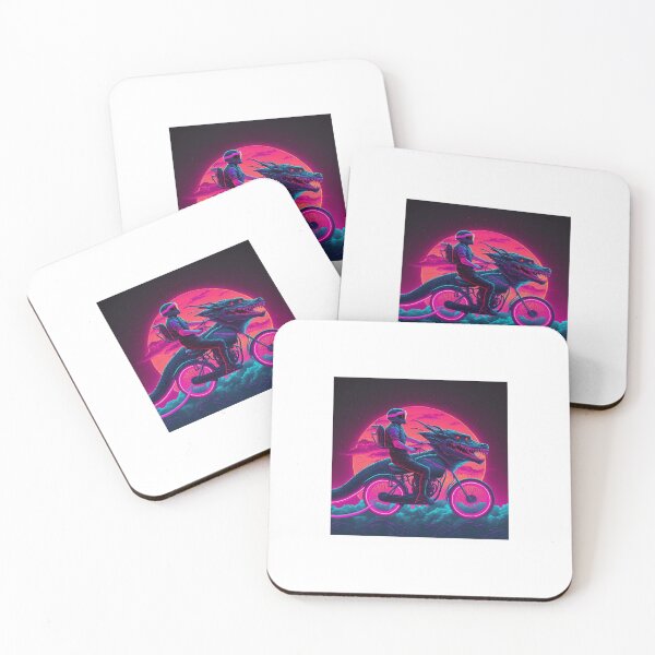 Item preview, Synthwave Dragon Biker designed and sold by Mr-Stein.