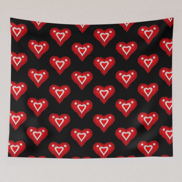 Item preview, Red love furry red and white designed and sold by nickardi.