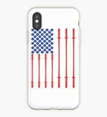 American Muscle Gifts For People Who Workout At The Gym iPhone Case