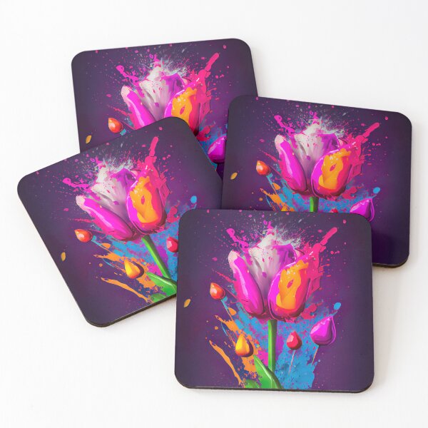 Item preview, Art floral Designs. Colorful Flowers designed and sold by PhotoCreationXP.