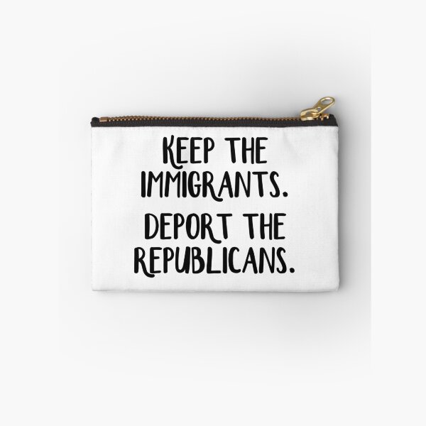Item preview, Keep the immigrants Deport the Republicans designed and sold by allthetees.