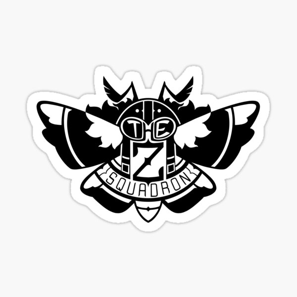 Item preview, The Z-Squadron Logo - Black & White Variant designed and sold by Katie MacKenzie.