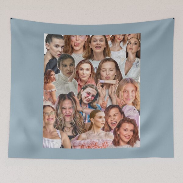 Item preview, Millie Bobby Brown Edit Collage by Stasii Graphic   designed and sold by SandyRatke.