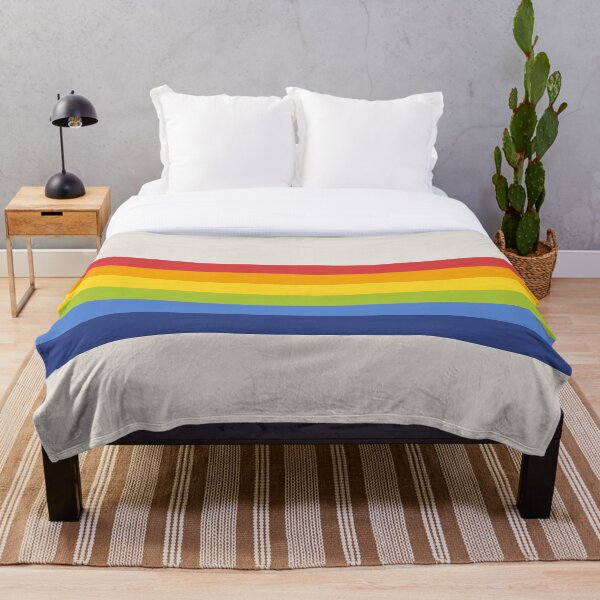 Item preview, Retro Rainbow Stripe designed and sold by Blue-Banana.