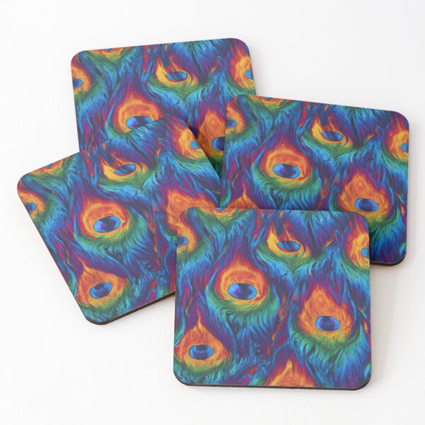 Item preview, Colorful Peacock Feathers designed and sold by Naomi Gutierrez Parrish.