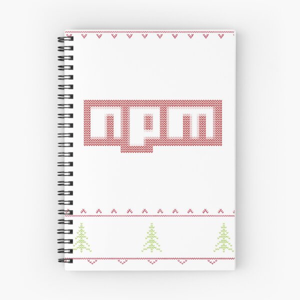Item preview, npm JS JavaScript Ugly Sweater Christmas designed and sold by vladocar.