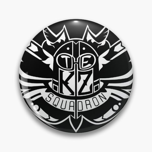 Item preview, The KZ-Squadron Logo - Black & White Variant designed and sold by Katie MacKenzie.