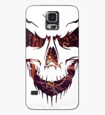 Funda/vinilo para Samsung Galaxy Cráneo de rostro feroz