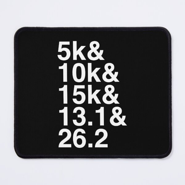 Item preview, Running Race Distances, 5k to Marathon designed and sold by murialbezanson.
