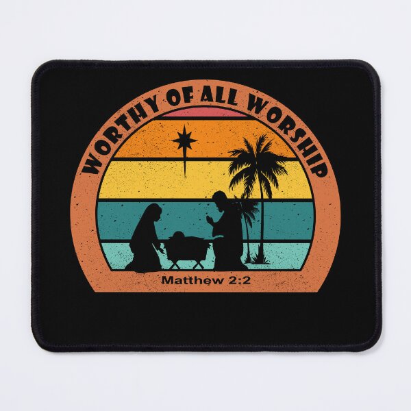 Item preview, Christmas Nativity with Jesus - Worthy Of All Worship designed and sold by simplydesignart.