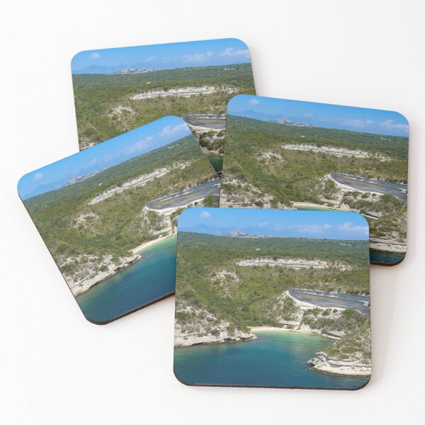 Item preview, Cliffs and town of Bonifacio designed and sold by Gaël FONTAINE.