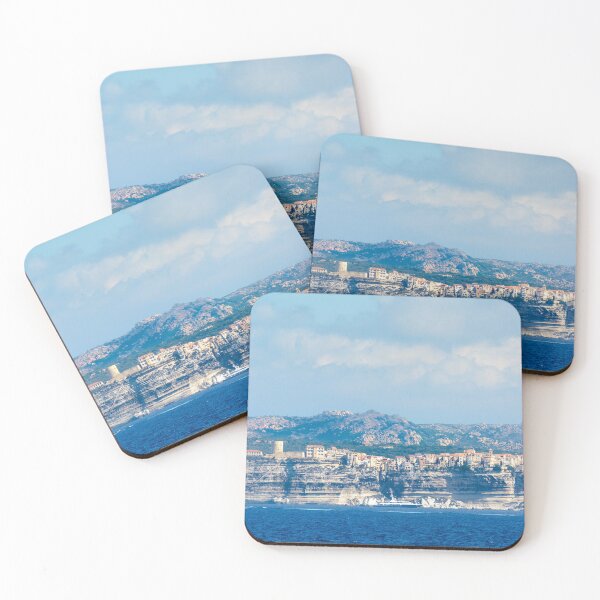 Item preview, Cliffs and town of Bonifacio designed and sold by Gaël FONTAINE.