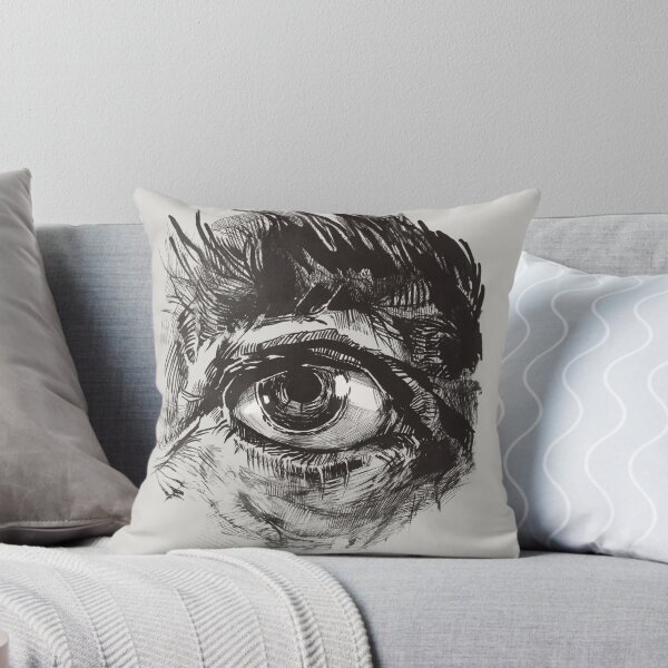 Item preview, Hairy eyeball is watching you - warm gray designed and sold by Atelier Eyeling.