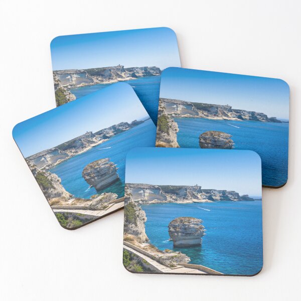 Item preview, Cliffs and town of Bonifacio designed and sold by Gaël FONTAINE.