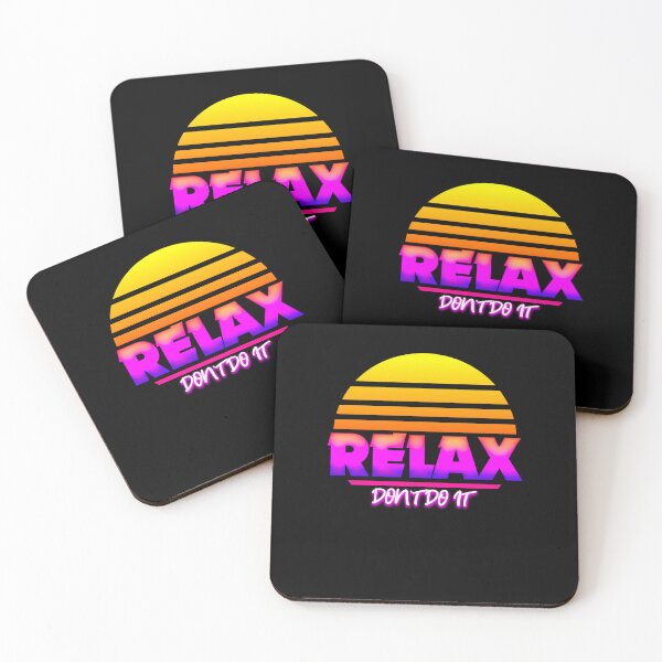 Item preview, Relax Don't Do It Retro 80's designed and sold by edwardecho.