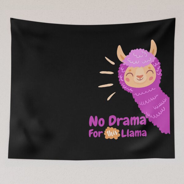 Item preview, No Drama For This Llama designed and sold by Si Pakne.